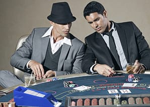 friends in a casino